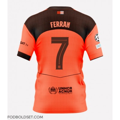 Barcelona Ferran Torres #7 Tredjetrøje 2025-26 Kortærmet Barcelona Ferran Torres #7 Tredjetrøje 2025-26 Kortærmet